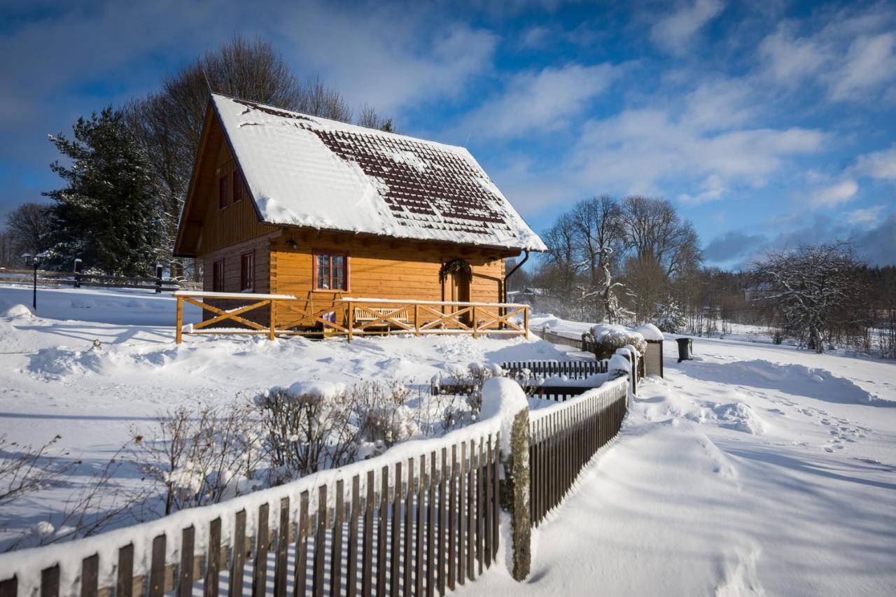 Roubenka Haj Villa Jindrichovice Buitenkant foto