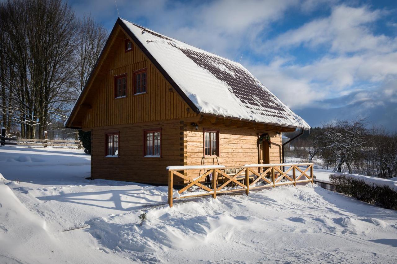 Roubenka Haj Villa Jindrichovice Buitenkant foto