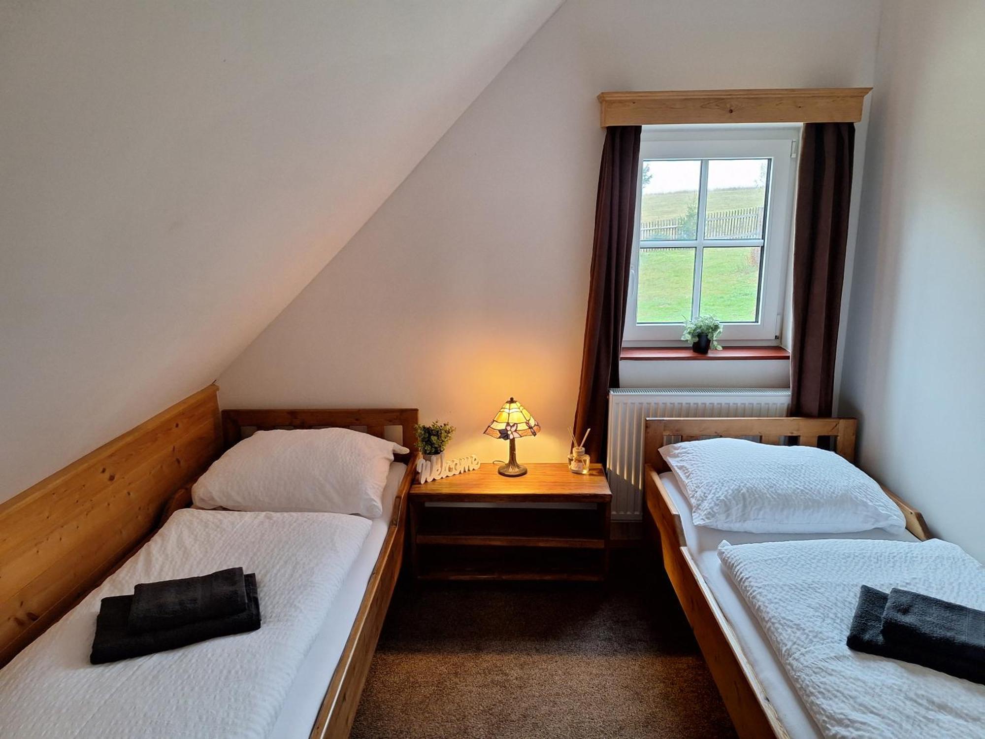 Roubenka Haj Villa Jindrichovice Buitenkant foto